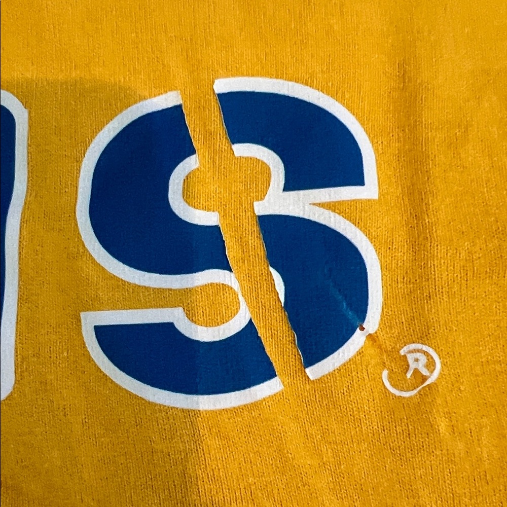 UCLA Bruins Yellow T-Shirt (Error on S) (Men’s L) - Picture 3 of 3
